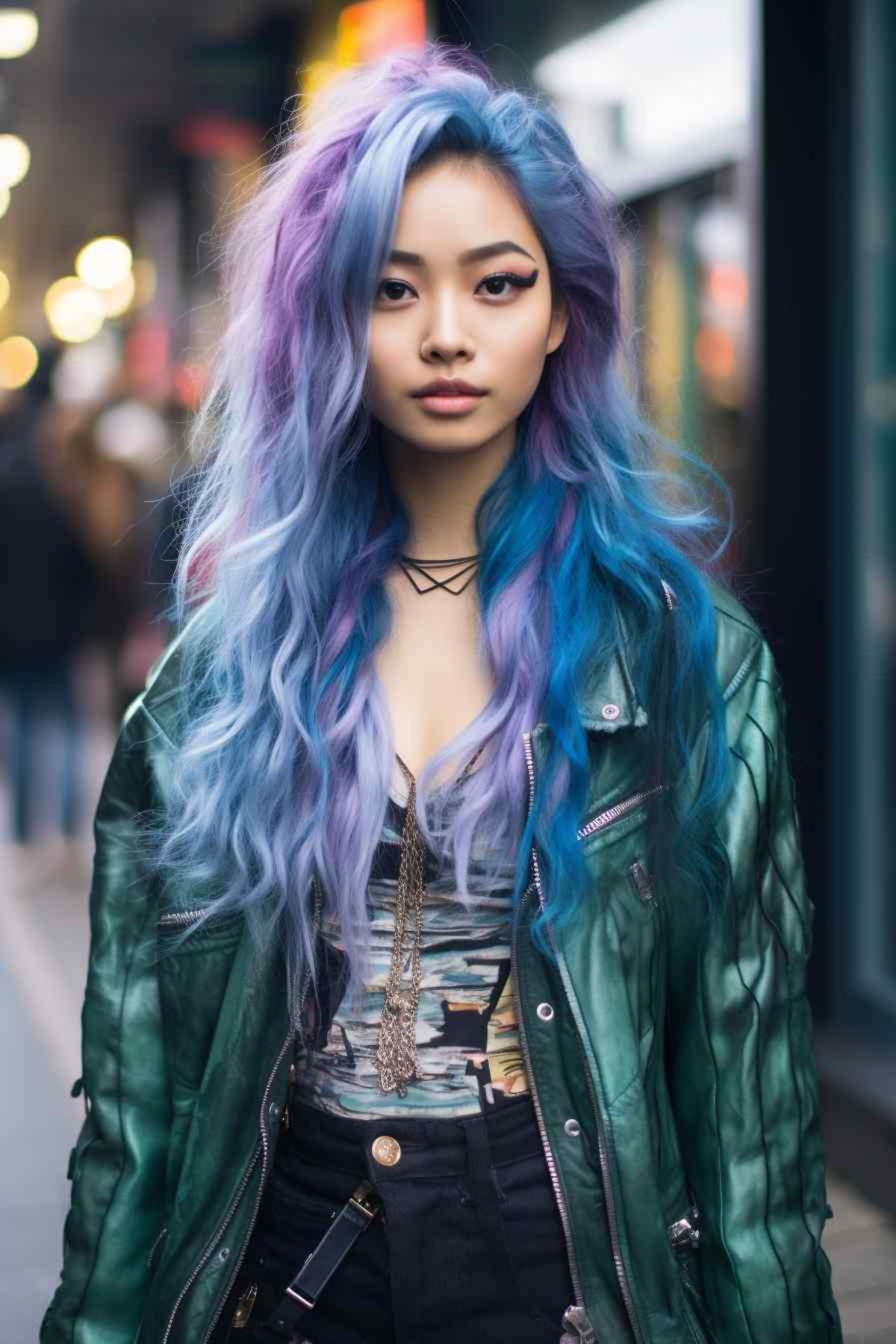 Mermaid Hair Color Blends