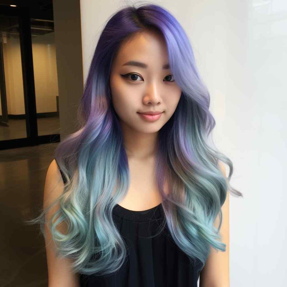 Mermaid Hair Color Blends