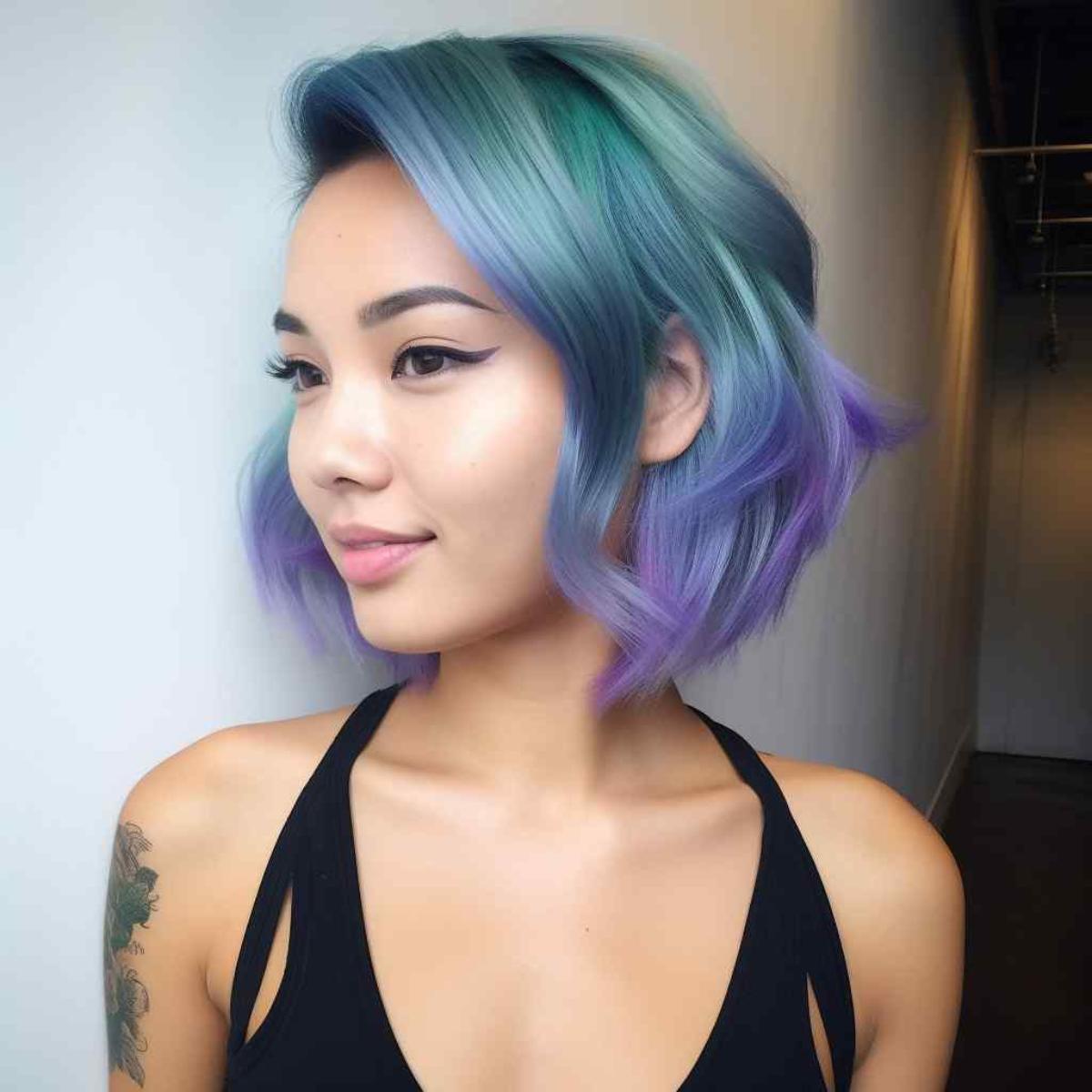 Mermaid Hair Color Blends