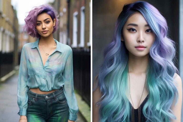 57 Deep Dives into Mermaid Hair Color Blends (Concept Design)